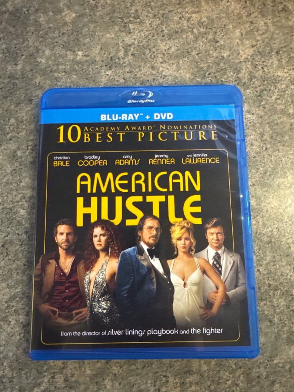 American Hustle Blu-Ray + DVD Best Picture Nominee Movie